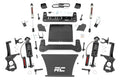 6 Inch Lift Kit | Mono Leaf Rear | Vertex/V2 | GMC Sierra 1500 2WD/4WD (19-24) by Rough Country