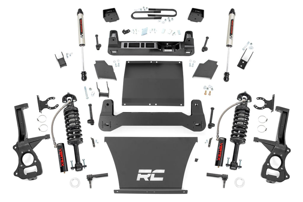 6 Inch Lift Kit | Mono Leaf Rear | Vertex/V2 | GMC Sierra 1500 2WD/4WD (25-26) by Rough Country
