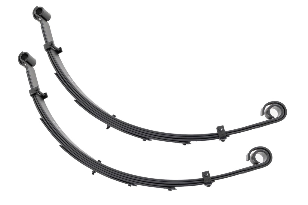 Front Leaf Springs | 6" Lift | Pair | Jeep Wrangler YJ 4WD (1987-1995) by Rough Country