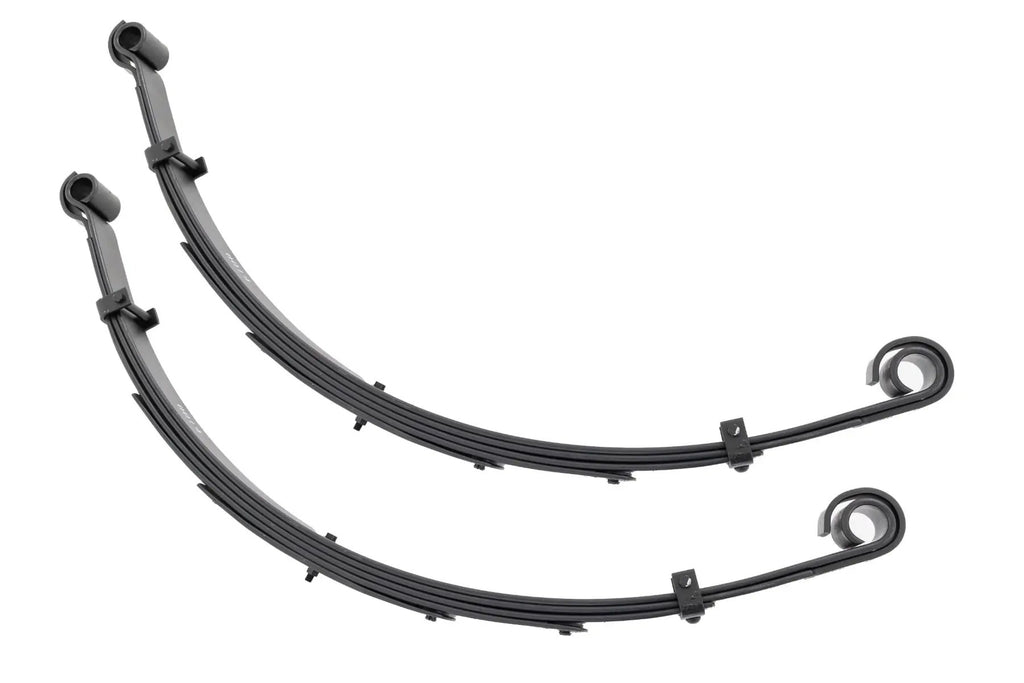 Front Leaf Springs | 6" Lift | Pair | Jeep Wrangler YJ 4WD (1987-1995) by Rough Country