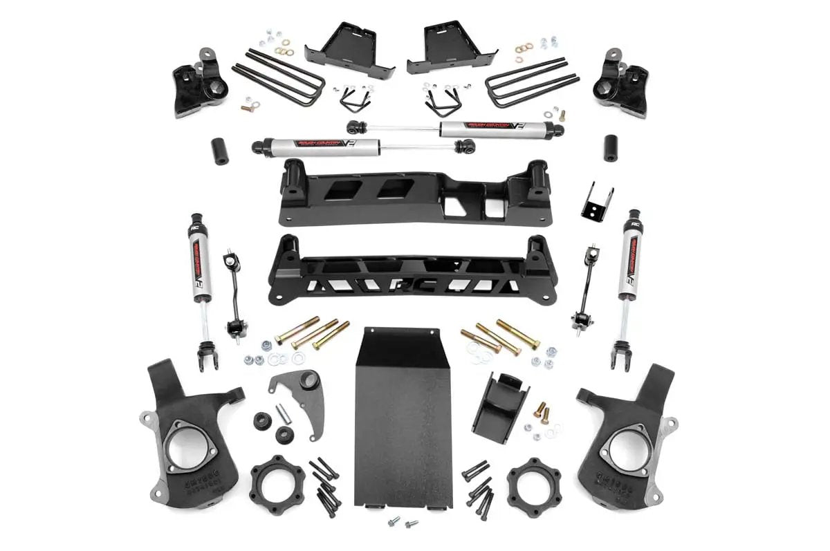 6 Inch Lift Kit | NTD | V2 | Chevy/GMC 1500 4WD (99-06 & Classic) by Rough Country