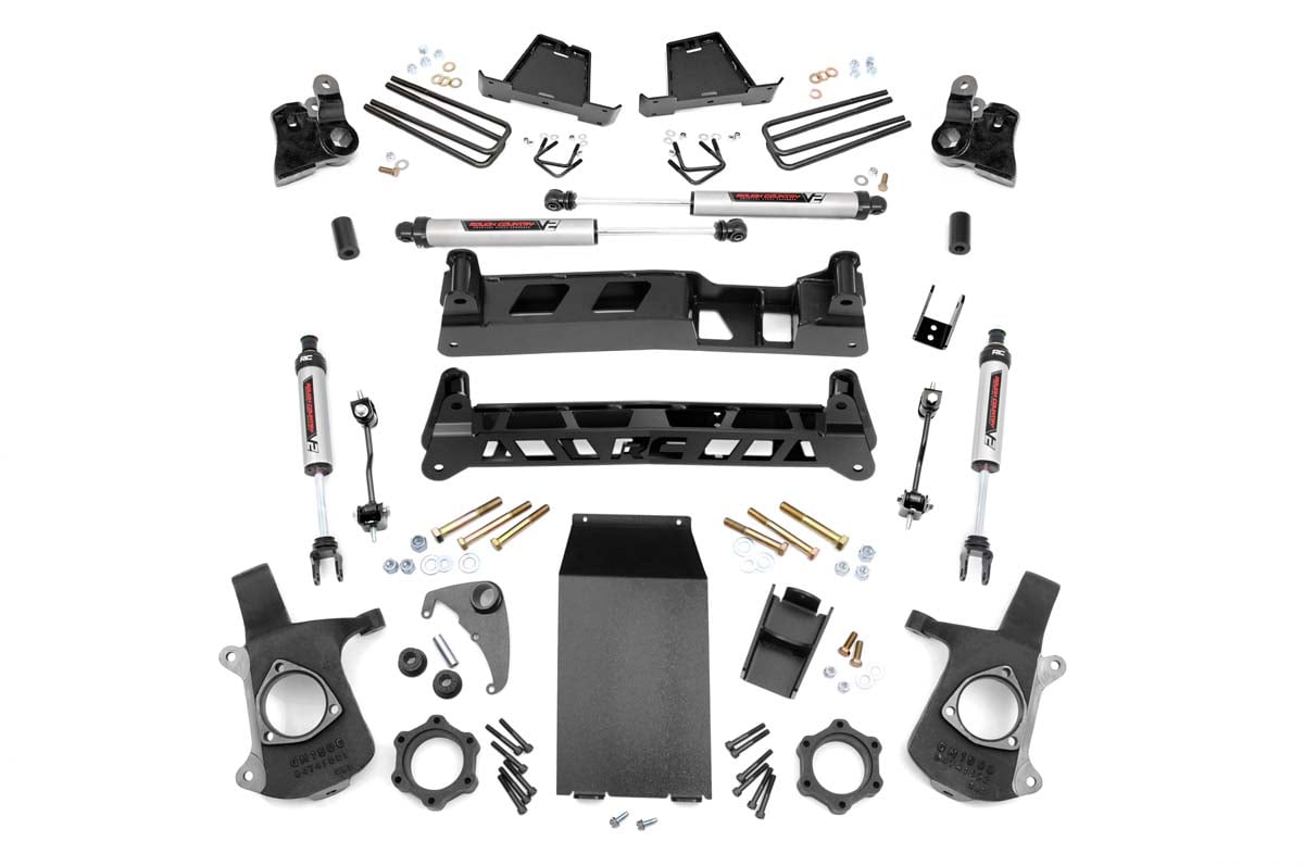 6 Inch Lift Kit | NTD | V2 | Chevy/GMC 1500 4WD (99-06 & Classic) by Rough Country