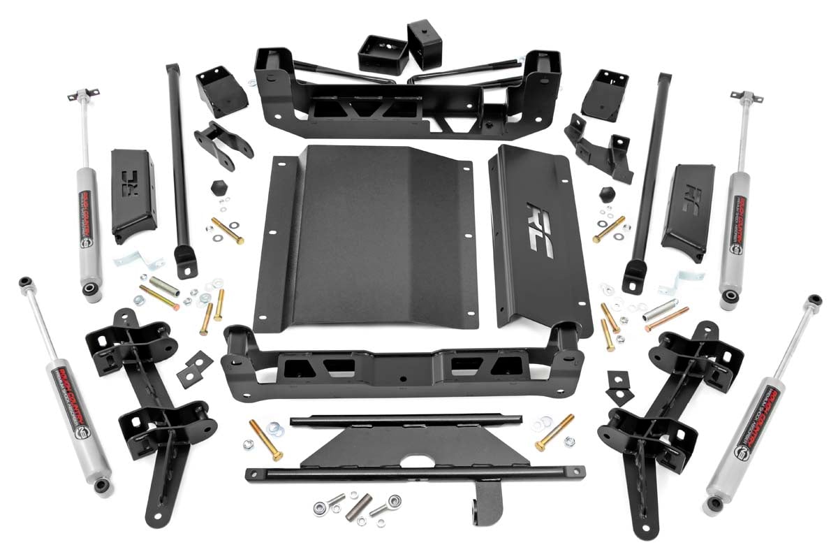 4 Inch Lift Kit | Chevy/GMC 1500 Truck & SUV 4WD (1988-1999) by Rough Country