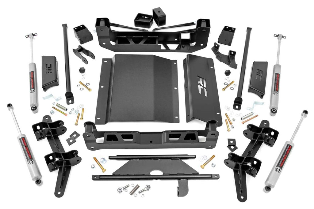 4 Inch Lift Kit | Chevy/GMC 1500 Truck & SUV 4WD (1988-1999) by Rough Country