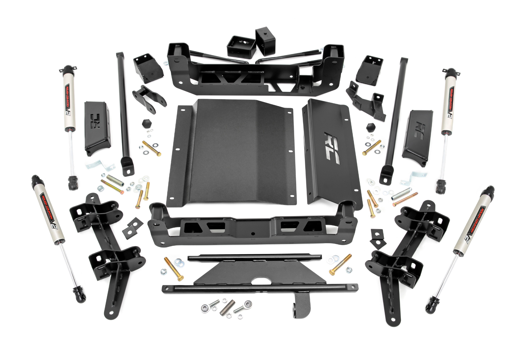 4 Inch Lift Kit | V2 | Chevy/GMC 1500 Truck & SUV 4WD (1988-1999) by Rough Country