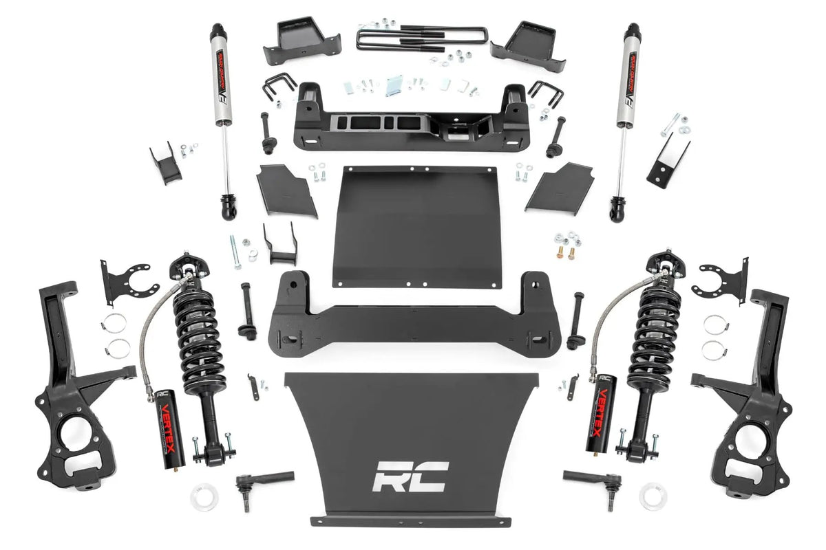 4 Inch Lift Kit | AT4/Trailboss | Vertex/V2 | Chevy/GMC Sierra 1500 (19-24)/Silverado 1500 (19-24) by Rough Country
