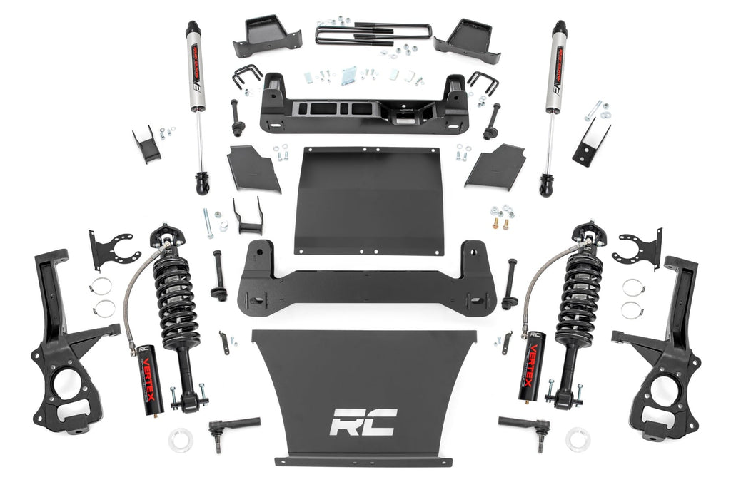 4 Inch Lift Kit | AT4/Trailboss | Vertex/V2 | Chevy/GMC Sierra 1500 (19-24)/Silverado 1500 (19-24) by Rough Country