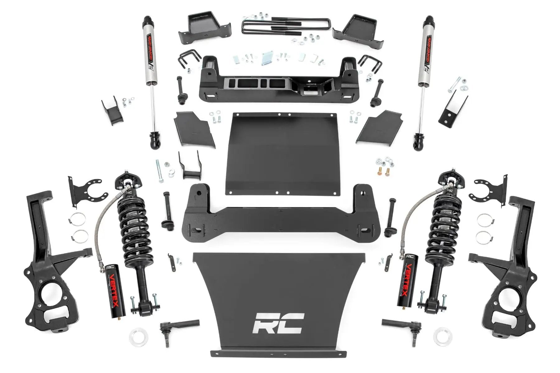 4 Inch Lift Kit | AT4/Trailboss | Vertex/V2 | Chevy/GMC Sierra 1500 (19-24)/Silverado 1500 (19-24) by Rough Country
