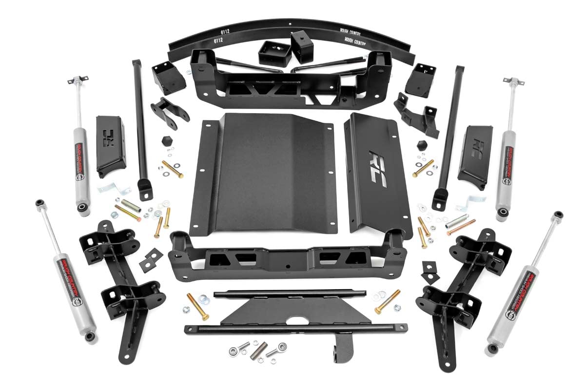 6 Inch Lift Kit | Chevy/GMC 1500 Truck & SUV 4WD (1988-1999) by Rough Country