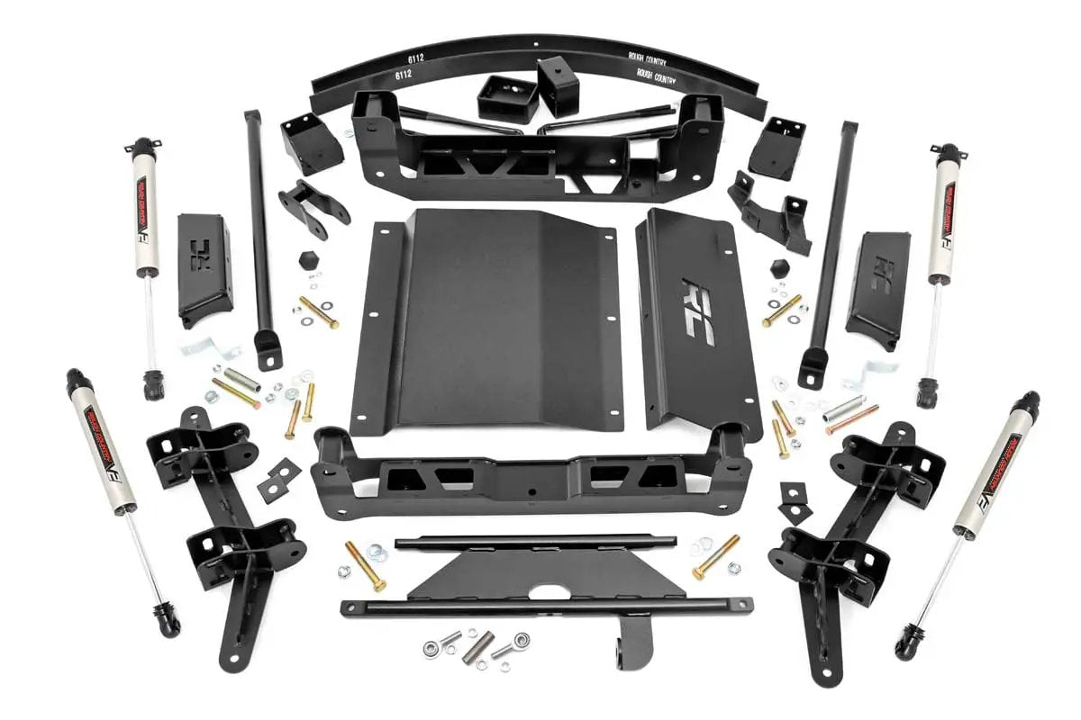 6 Inch Lift Kit | V2 | Chevy/GMC 1500 Truck & SUV 4WD (1988-1999) by Rough Country