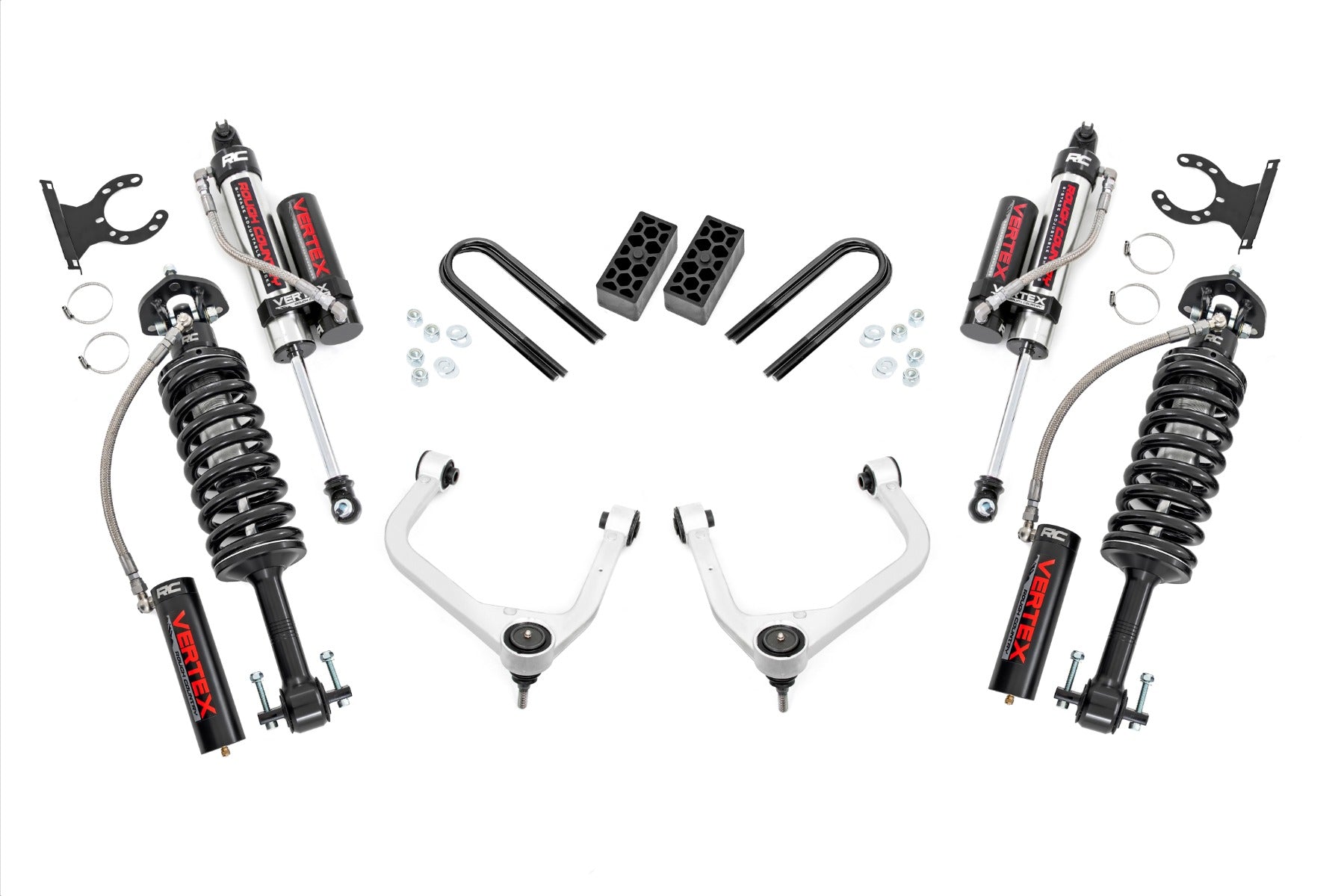 3.5 Inch Lift Kit | Vertex | Rear Mono Leaf | Chevy Silverado 1500 (22-24) by Rough Country