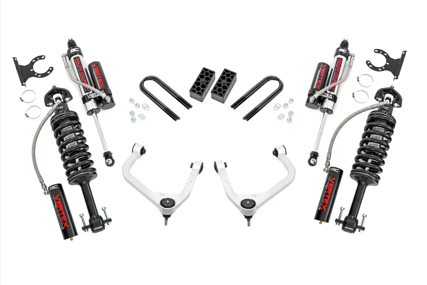3.5 Inch Lift Kit | Vertex | Rear Mono Leaf | Chevy Silverado 1500 (22-24) by Rough Country