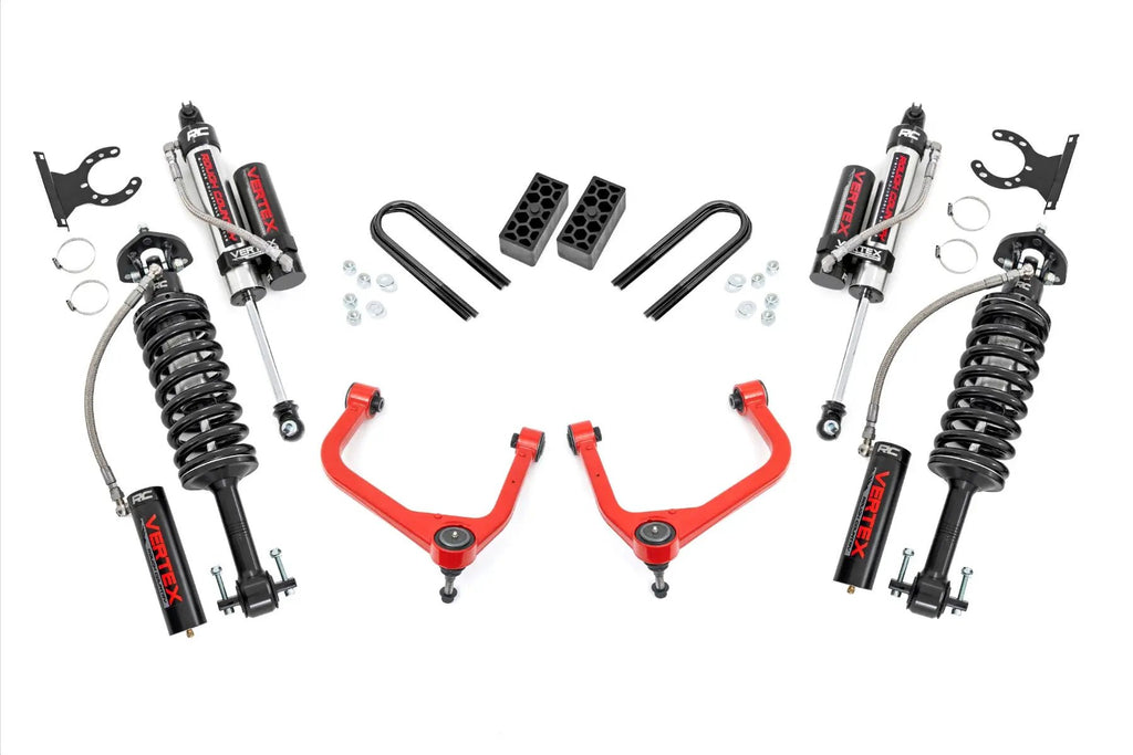 3.5 Inch Lift Kit | Vertex | Rear Mono Leaf | Chevy Silverado 1500 (22-24)