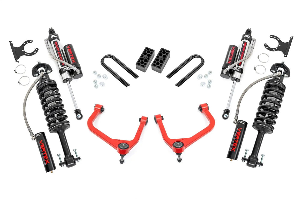 3.5 Inch Lift Kit | Vertex | Rear Mono Leaf | Chevy Silverado 1500 (22-24) by Rough Country