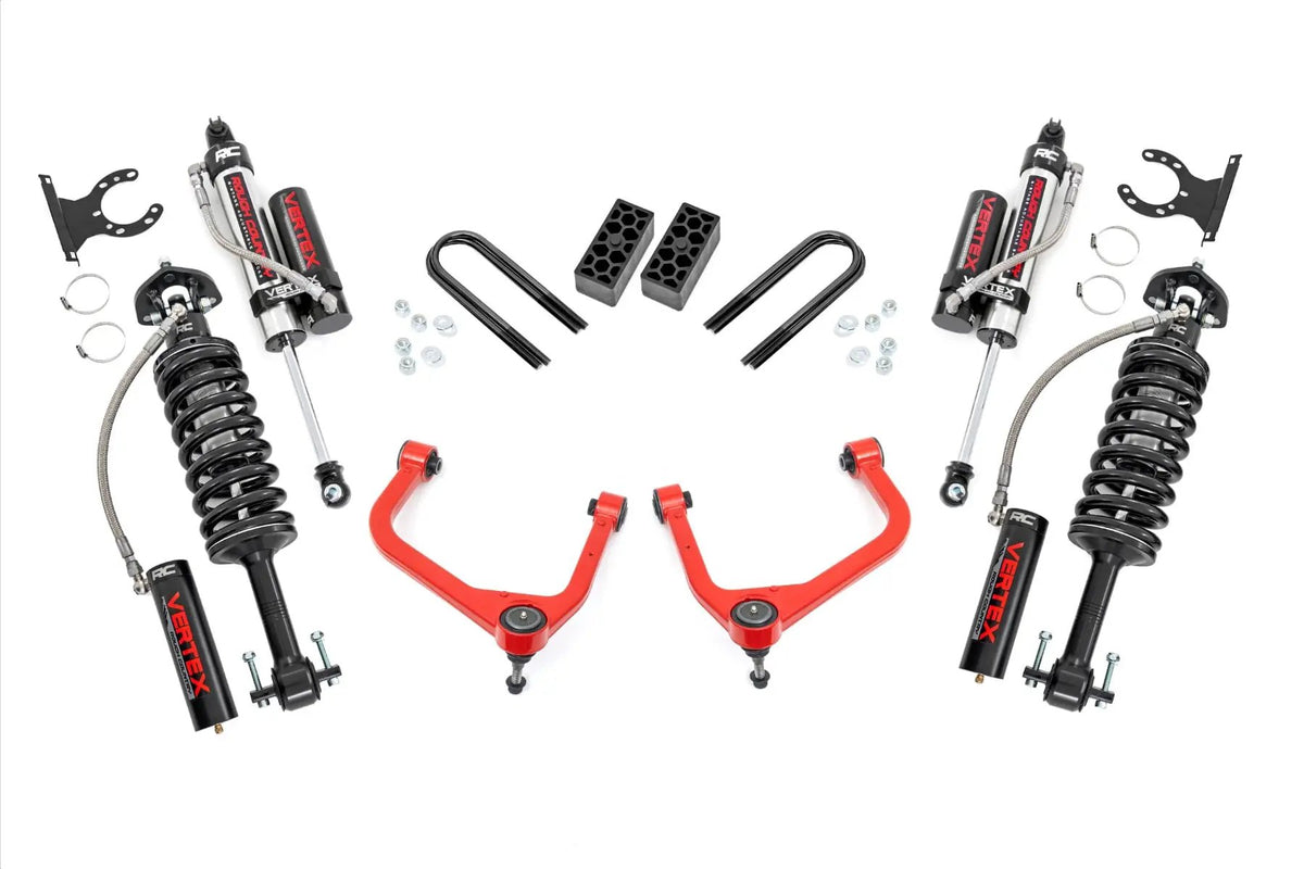 3.5 Inch Lift Kit | Vertex | Rear Mono Leaf | Chevy Silverado 1500 (22-24) by Rough Country