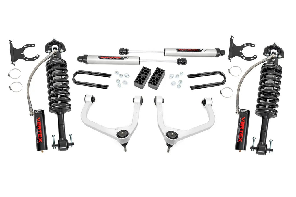 3.5 Inch Lift Kit | Vertex/V2 | Rear Mono Leaf | Chevy Silverado 1500 (22-24)