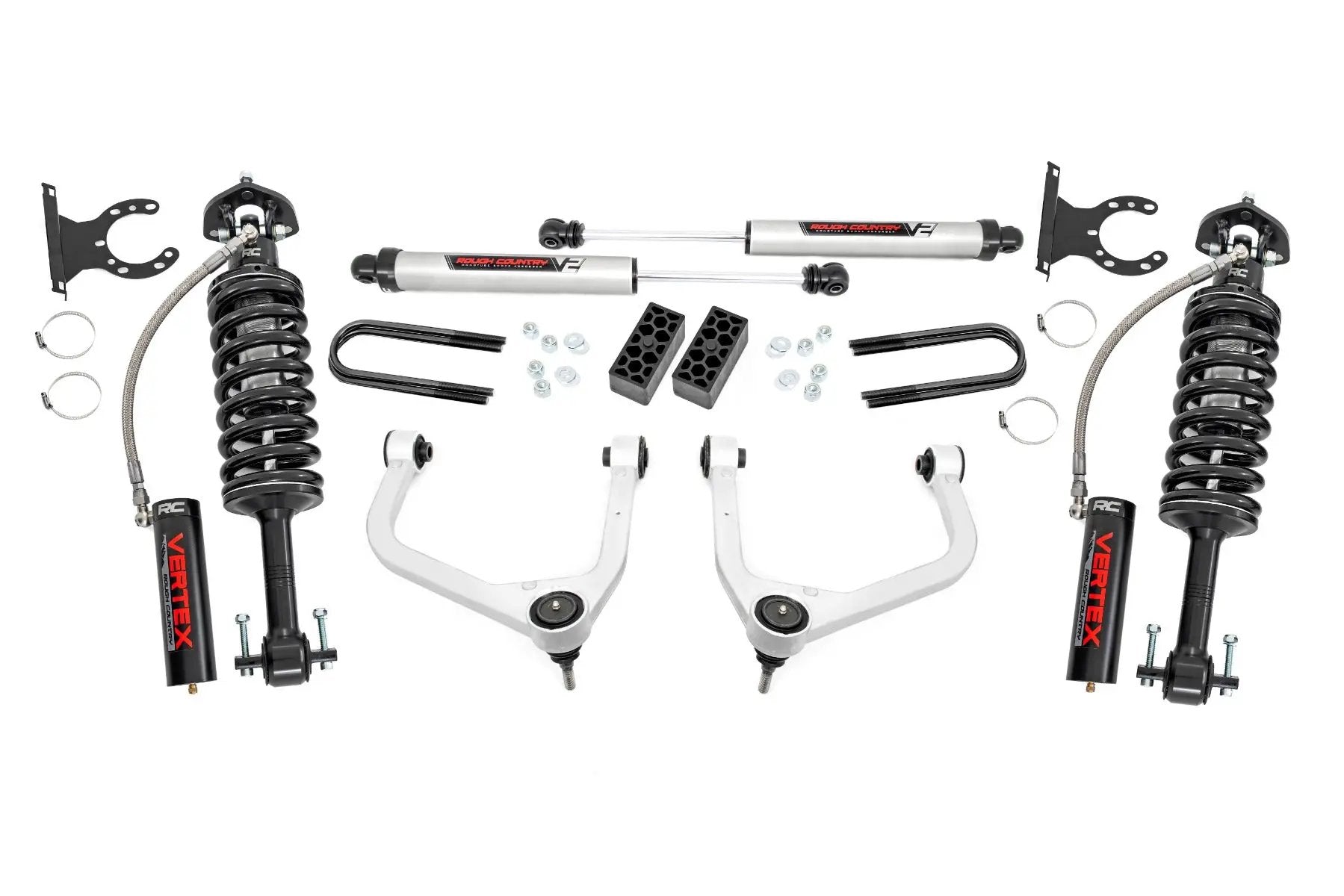 3.5 Inch Lift Kit | Vertex/V2 | Rear Mono Leaf | Chevy Silverado 1500 (22-24)