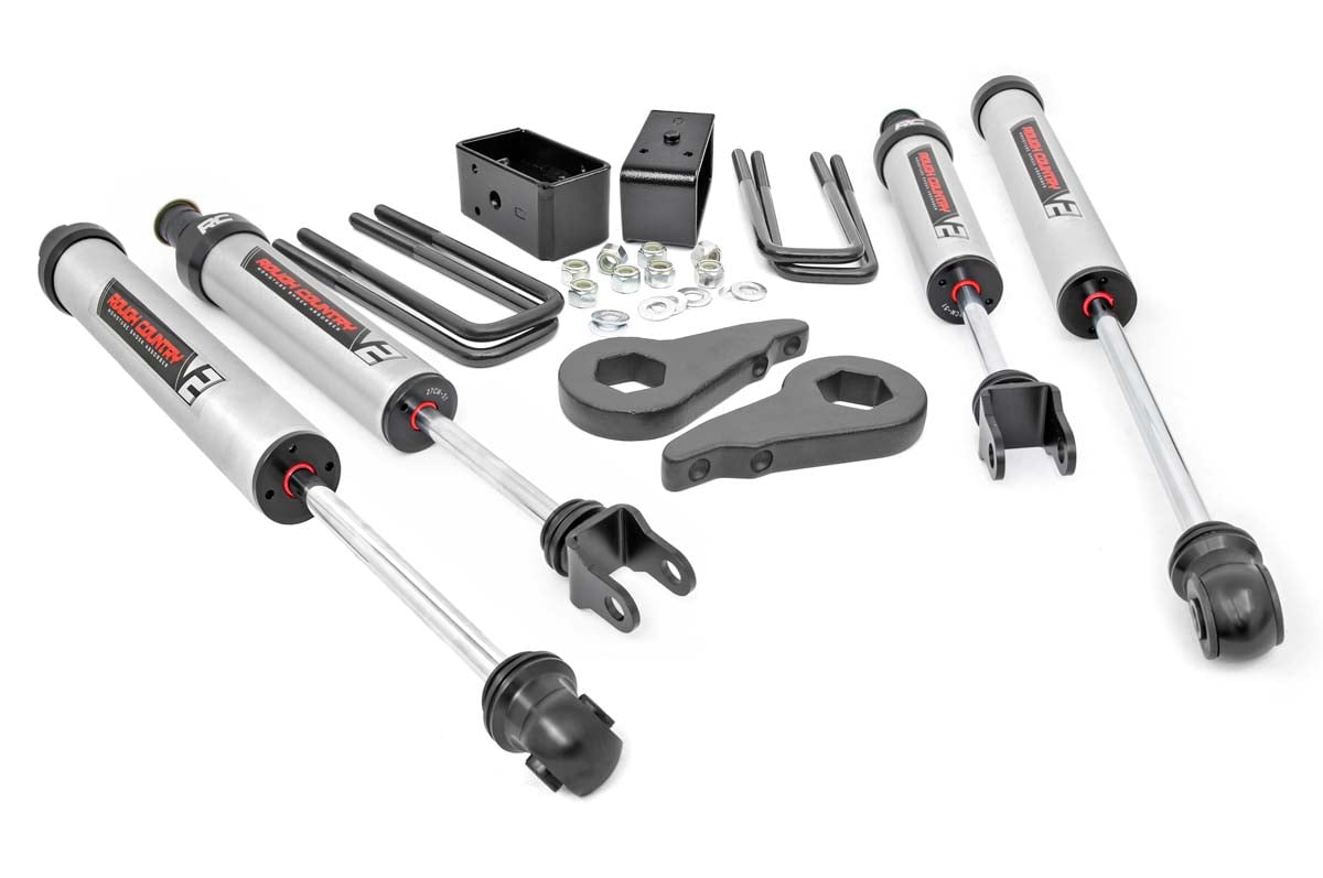 1.5-2 Inch Lift Kit | V2 | Chevy Silverado & GMC Sierra 1500 4WD (1999-2006 & Classic) by Rough Country