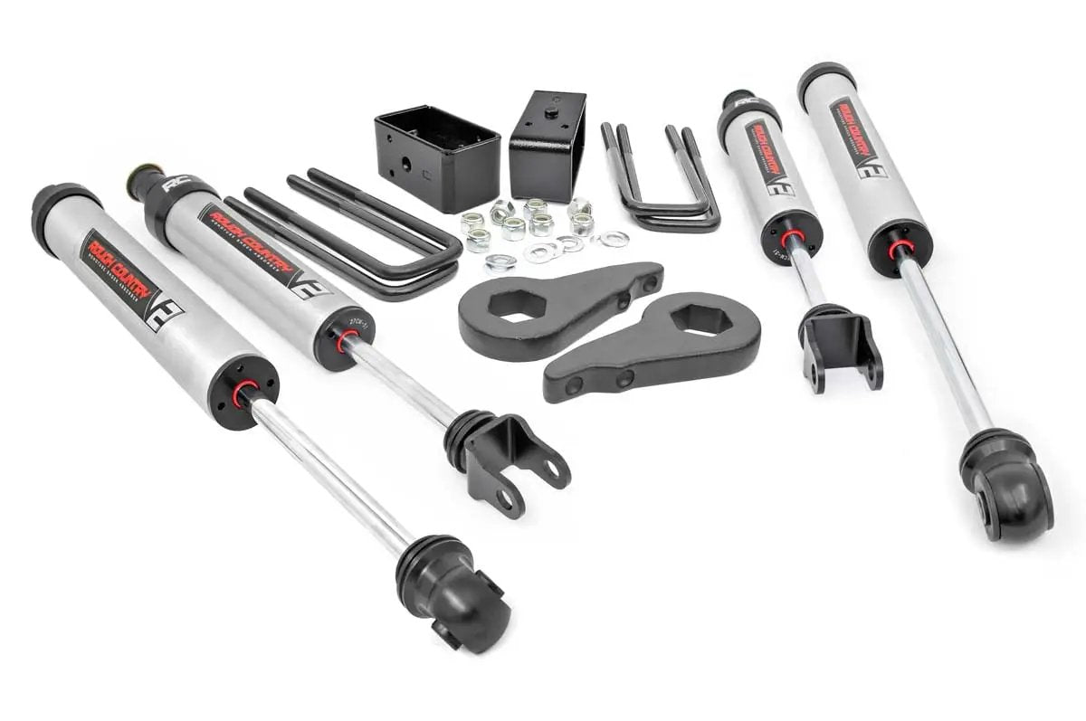 1.5-2 Inch Lift Kit | V2 | Chevy Silverado & GMC Sierra 1500 4WD (1999-2006 & Classic) by Rough Country