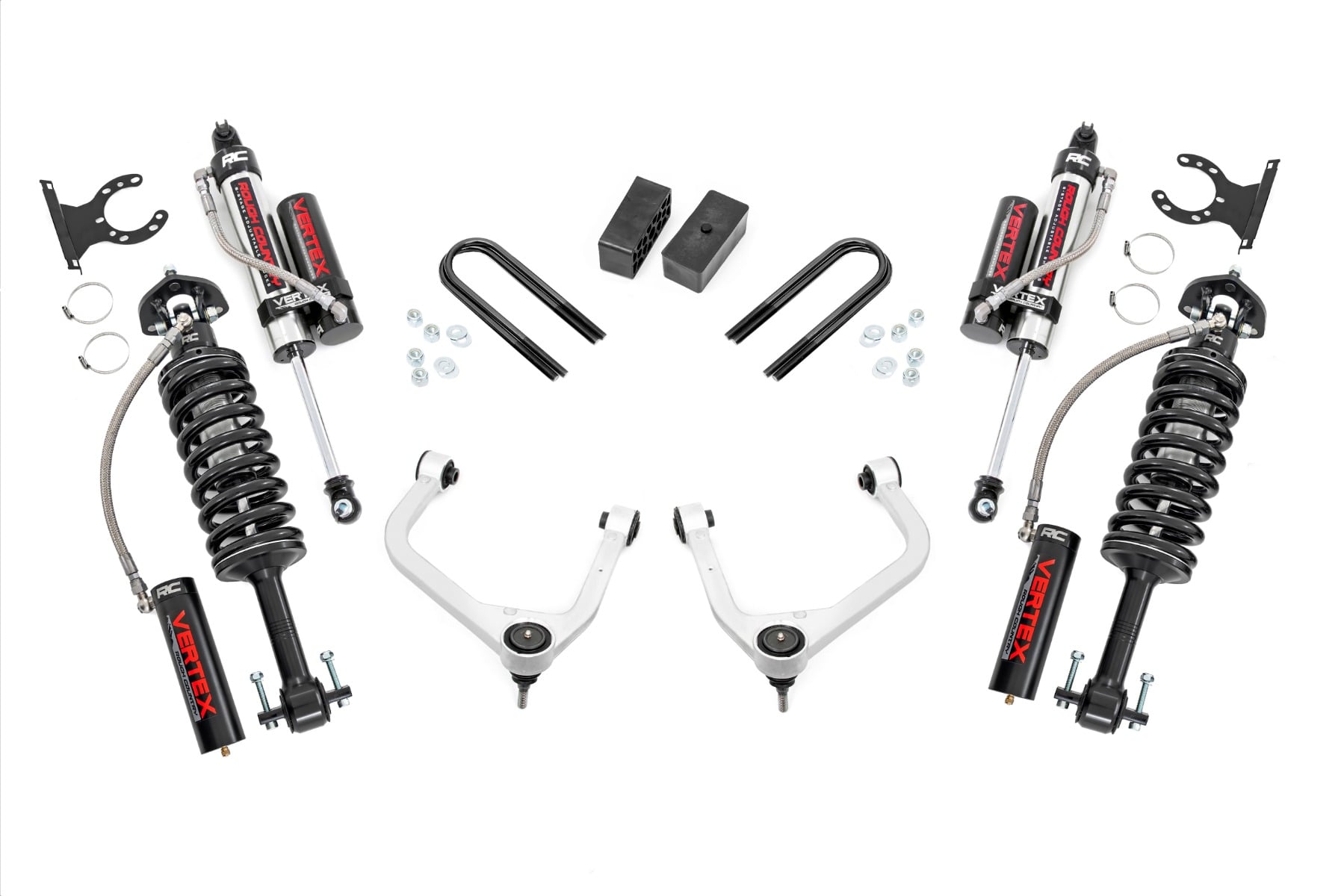 3.5 Inch Lift Kit | Mono Leaf Rear | Vertex | GMC Sierra 1500 2WD/4WD (19-24) by Rough Country