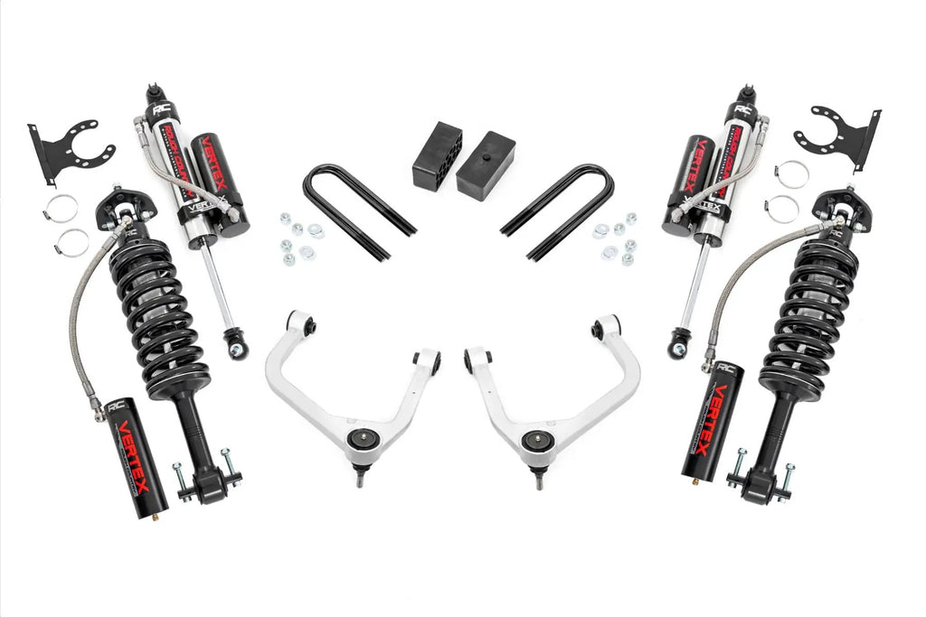 3.5 Inch Lift Kit | Mono Leaf Rear | Vertex | GMC Sierra 1500 2WD/4WD (19-24) by Rough Country