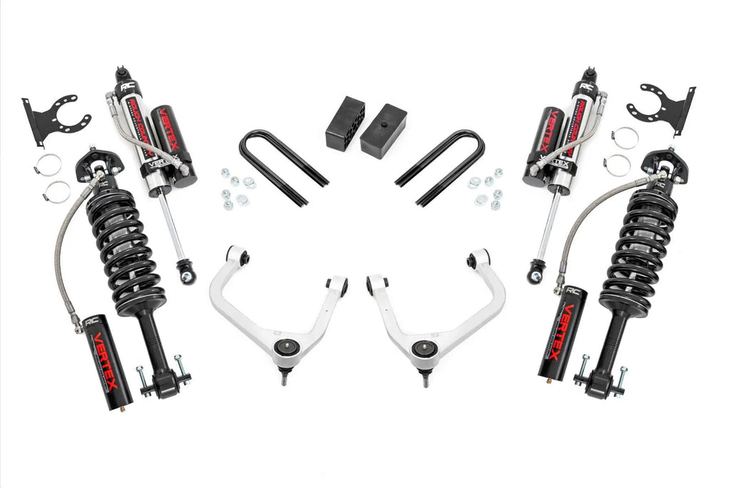 3.5 Inch Lift Kit | Mono Leaf Rear | Vertex | GMC Sierra 1500 2WD/4WD (19-24) by Rough Country