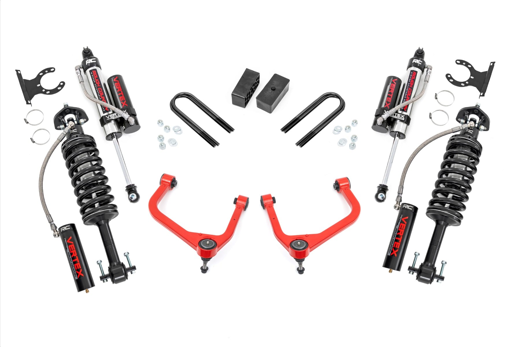 3.5 Inch Lift Kit | Mono Leaf Rear | Vertex | GMC Sierra 1500 2WD/4WD (19-24) by Rough Country