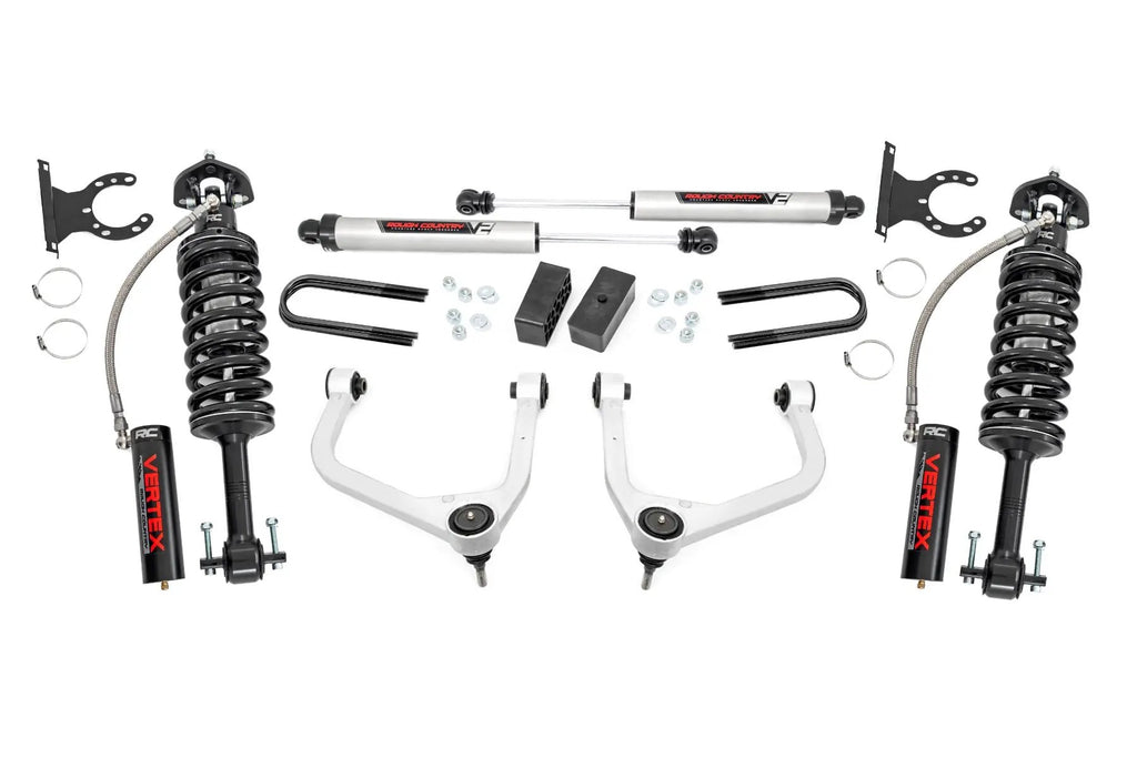 3.5 Inch Lift Kit | Mono Leaf Rear | Vertex/V2 | GMC Sierra 1500 (19-24) by Rough Country