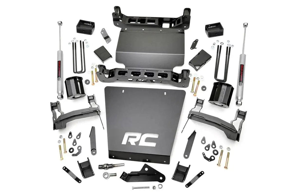 5 Inch Lift Kit | Bracket | Chevy Silverado & GMC Sierra 1500 4WD (2014-2018 & Classic) by Rough Country