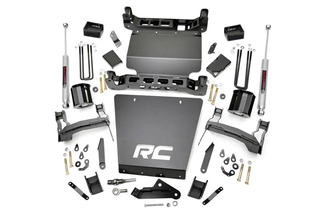 5 Inch Lift Kit | Bracket | Chevy Silverado & GMC Sierra 1500 4WD (2014-2018 & Classic) by Rough Country