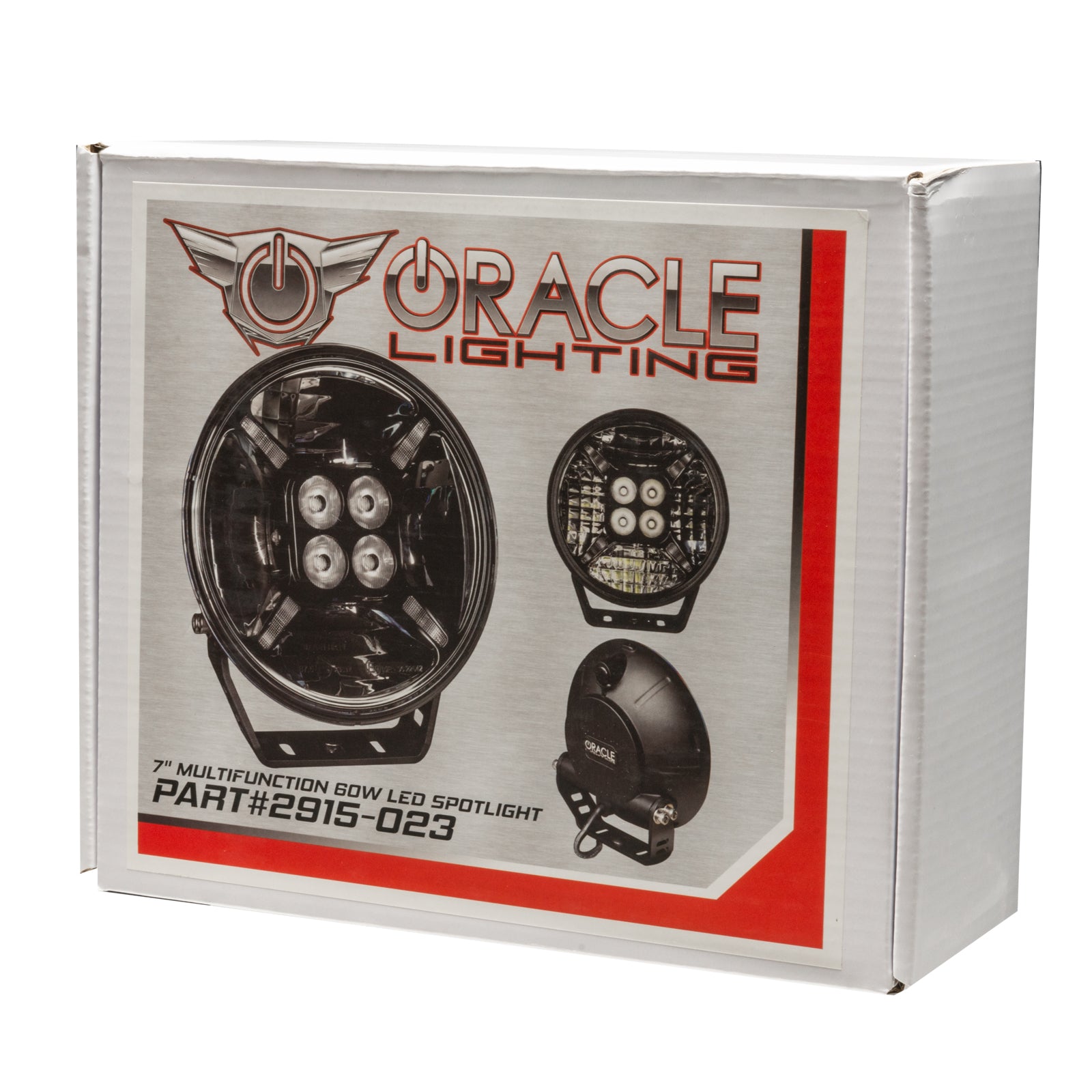 ORACLE Lighting 7" Multifunction 60W LED Spotlight ? Round Post Mount by Oracle Lighting