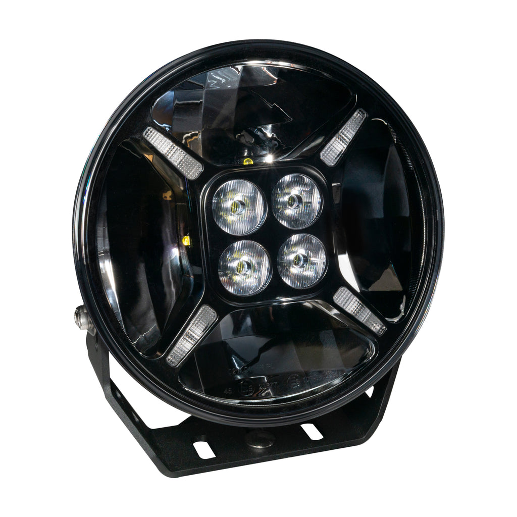 9" Multifunction 120W LED Spotlight Round Post Mount by Oracle Lighting