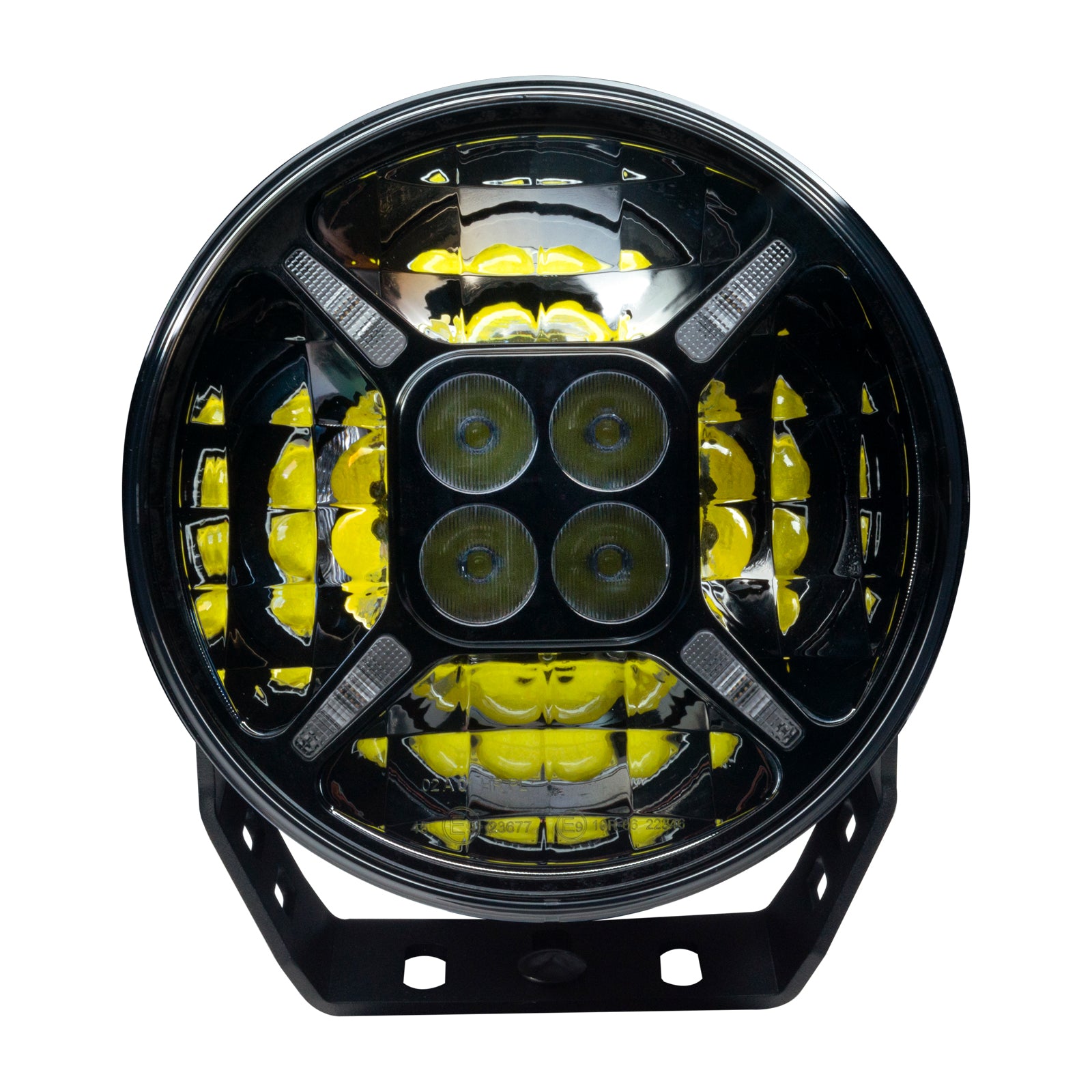 9" Multifunction 120W LED Spotlight Round Post Mount by Oracle Lighting
