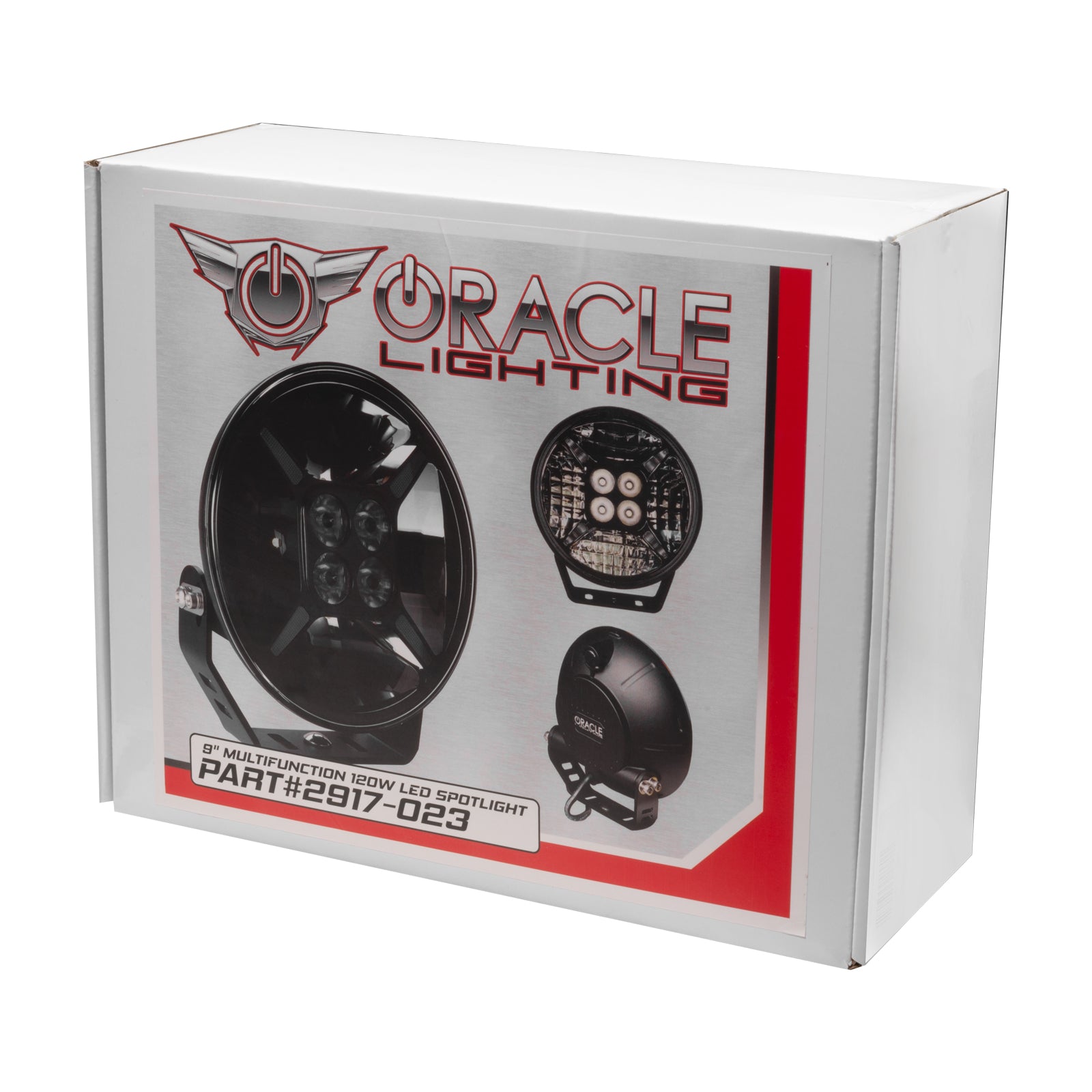 9" Multifunction 120W LED Spotlight Round Post Mount by Oracle Lighting