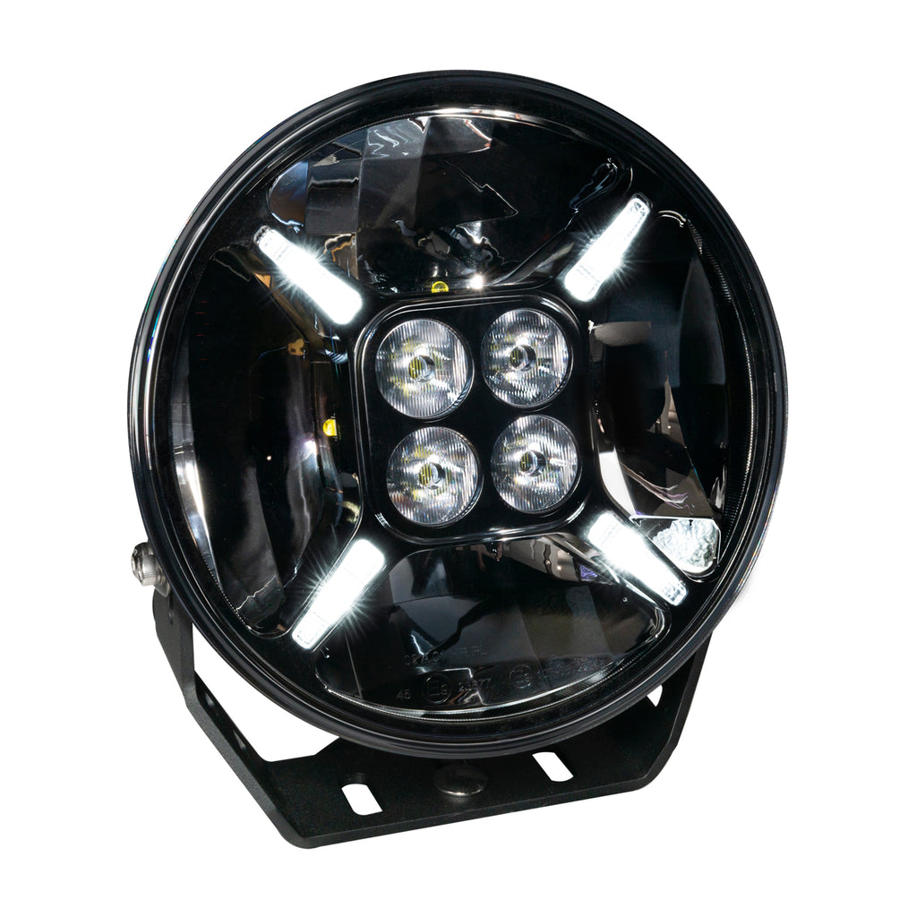 9" Multifunction 120W LED Spotlight Round Post Mount by Oracle Lighting
