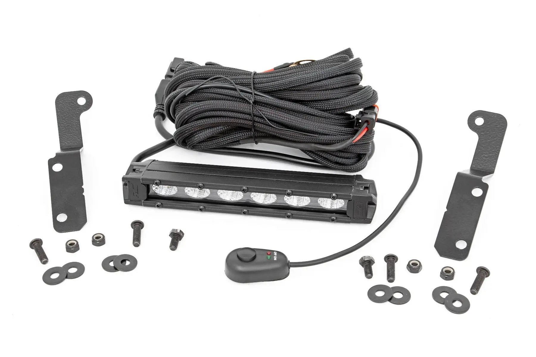 6" LED Light Kit | Cowl Mount | Can-Am Maverick X3 by Rough Country