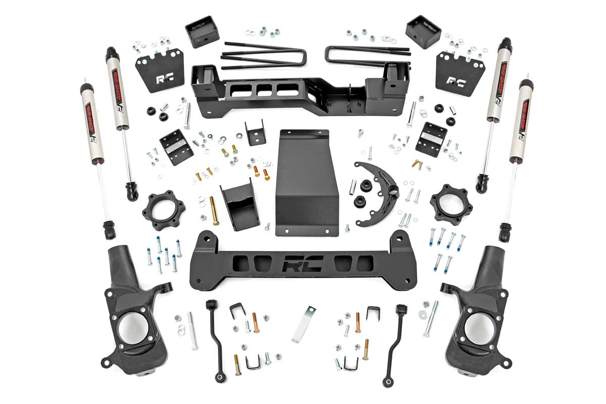 6 Inch Lift Kit | V2 | Chevy Silverado & GMC Sierra 2500HD 4WD (2001-2010) by Rough Country
