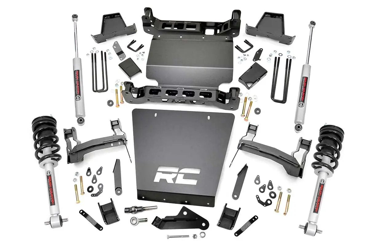 7 Inch Lift Kit | Bracket | N3 Struts | Chevy/GMC 1500 (14-16) by Rough Country