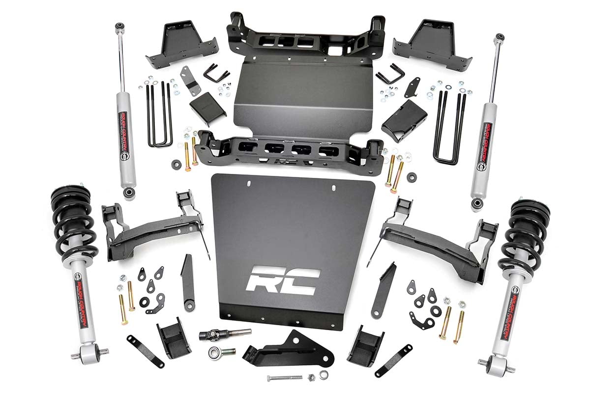 7 Inch Lift Kit | Bracket | N3 Struts | Chevy/GMC 1500 (14-16) by Rough Country