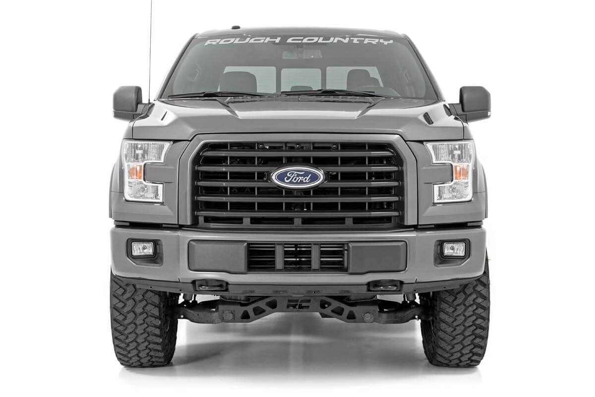 Rough Country Decal | 3 Inch x 49 Inch | Curved | Silver by Rough Country