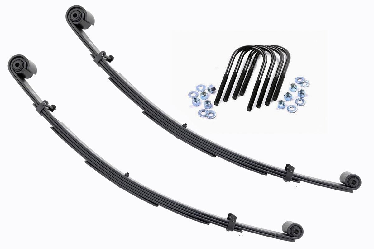 Front Leaf Springs | 2.5" Lift | Pair | Ford Excursion/F-250 Super Duty/F-350 Super Duty 4WD by Rough Country