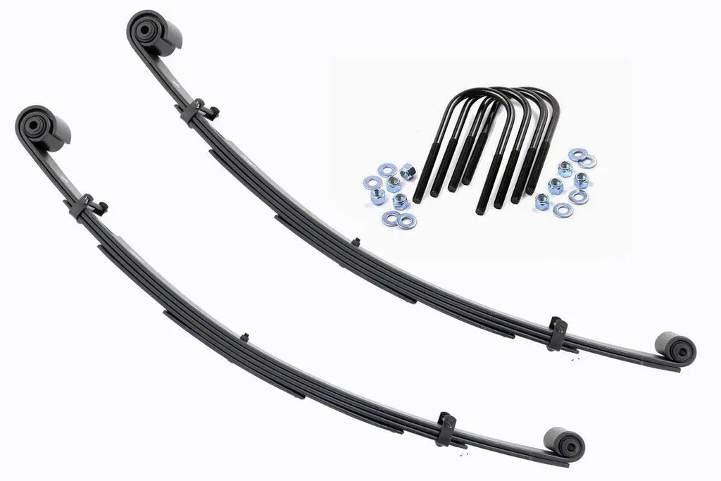 Front Leaf Springs | 2.5" Lift | Pair | Ford Excursion/F-250 Super Duty/F-350 Super Duty 4WD by Rough Country