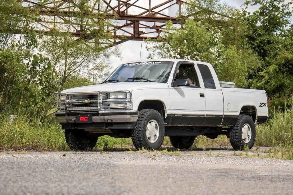 Body Lift Bumper Brackets | FR & RR | 3 Inch Lift | Chevy C1500/K1500 Truck (88-94) by Rough Country