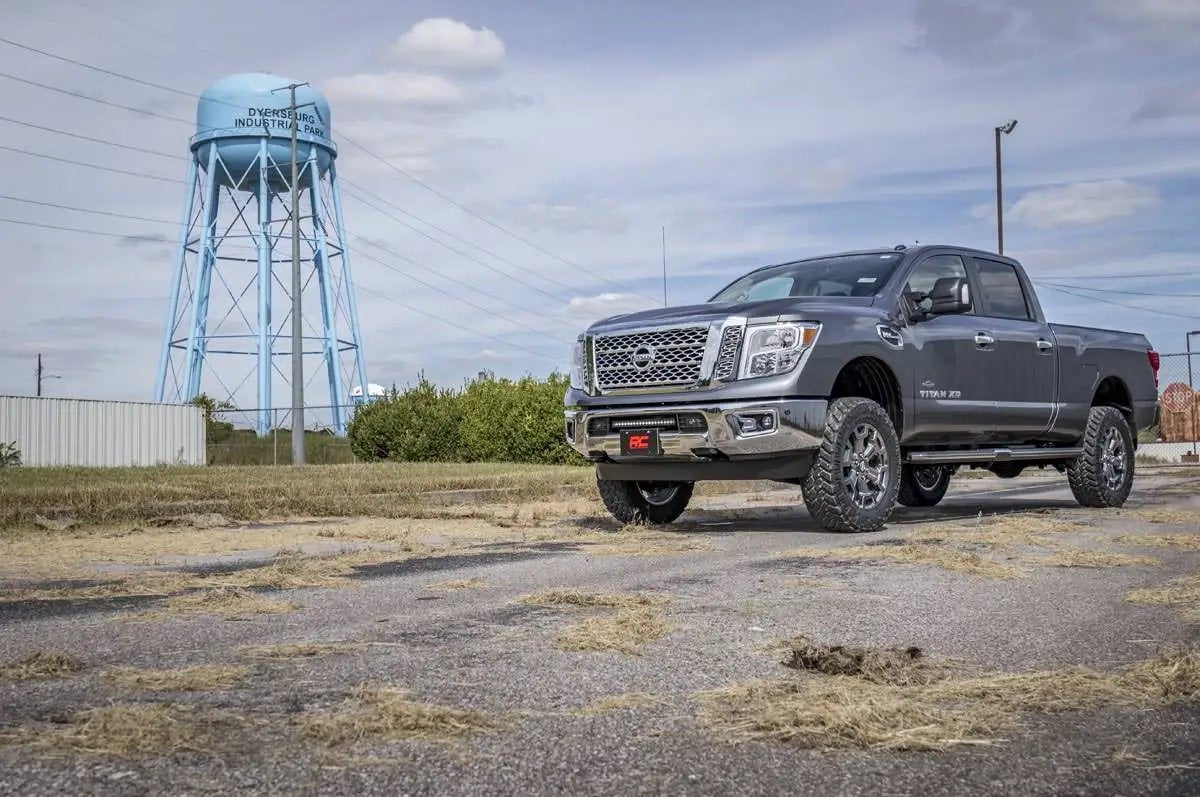 3 Inch Lift Kit | N3 Shocks | Nissan Titan XD 2WD/4WD (2016-2024) by Rough Country