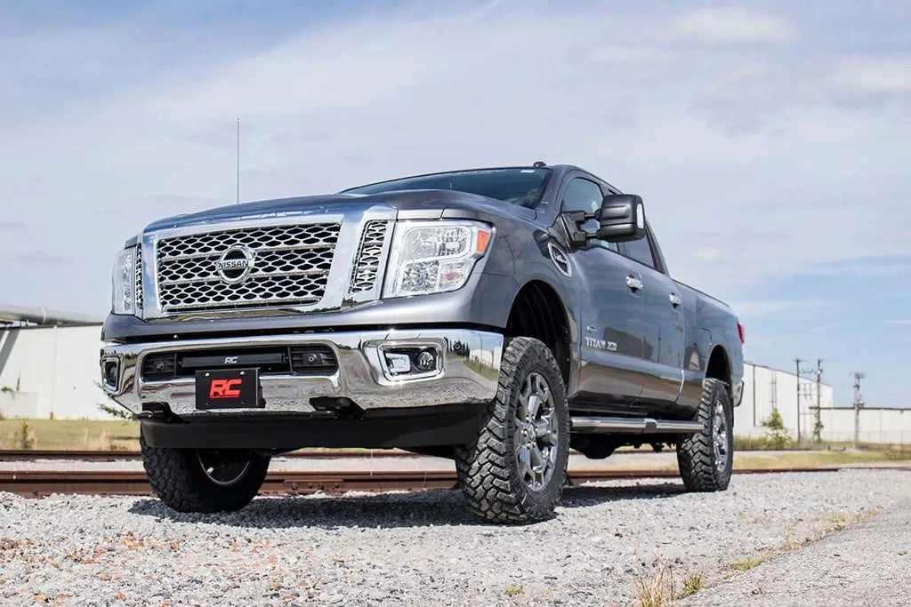 3 Inch Lift Kit | N3 Shocks | Nissan Titan XD 2WD/4WD (2016-2024) by Rough Country