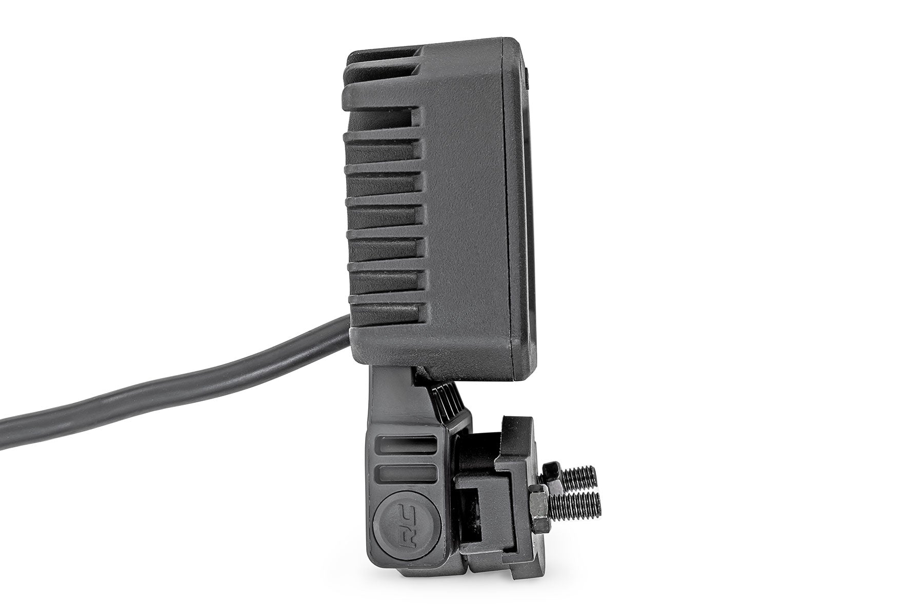 Black Series LED Light Pair | 2 Inch | Flood | Swivel Mount by Rough Country