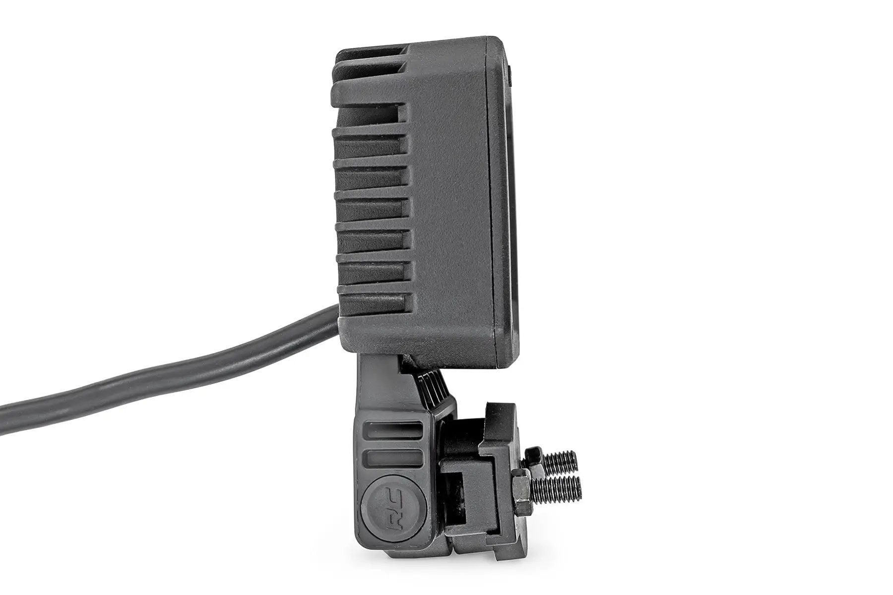 Black Series LED Light Pair | 2 Inch | Flood | Swivel Mount by Rough Country