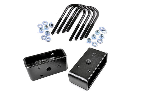 2 Inch Block & U-Bolt Kit | Ford F-250 Super Duty 2WD/4WD (2011-2016) by Rough Country