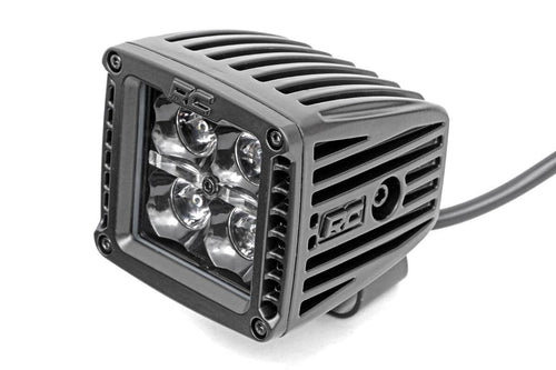 2 Inch Black Series LED Light Pods | Spot | Square | Cool White DRL by Rough Country