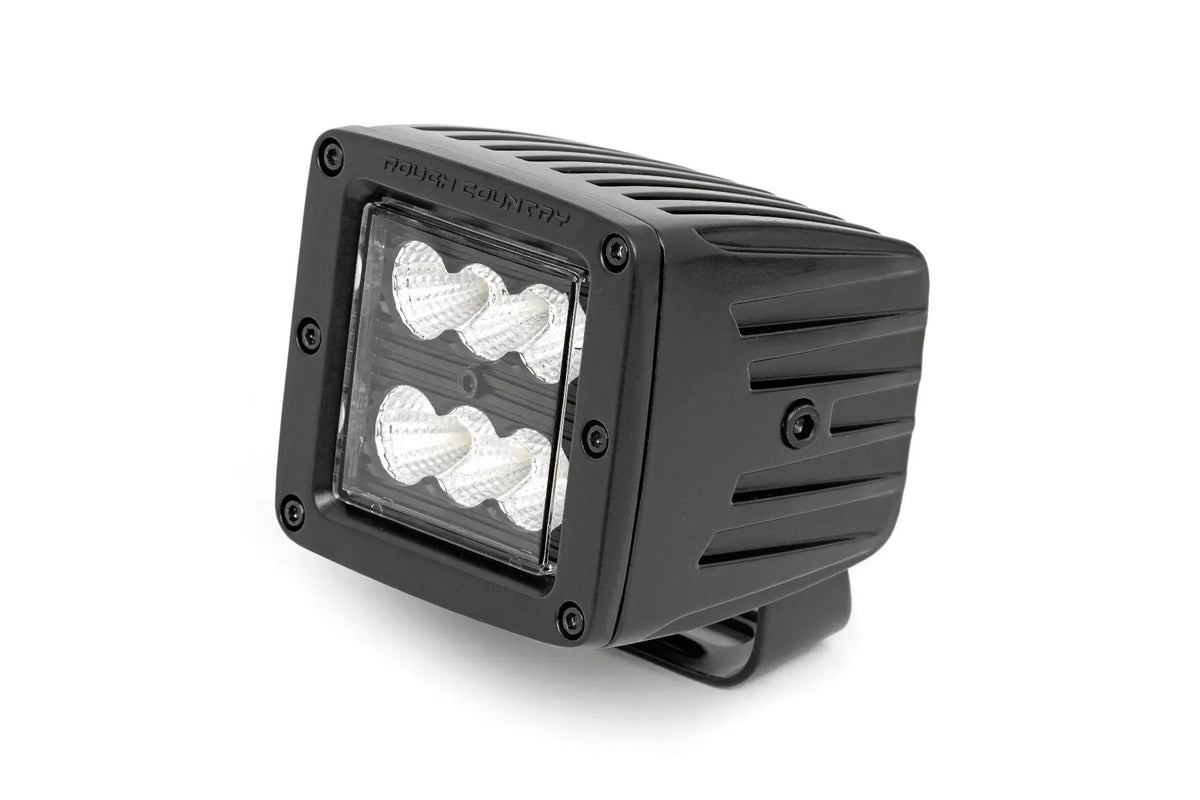 2 Inch Black Series LED Light Pods | Pair | Flood by Rough Country
